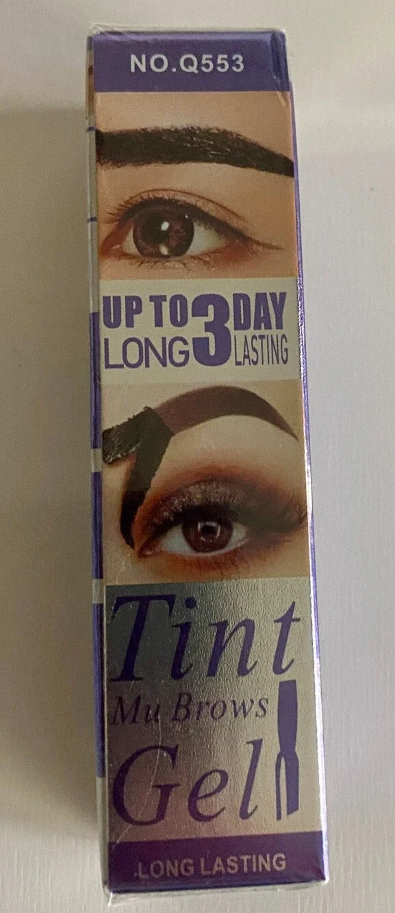 QICIY Tint My Brows Gel #3 Gray Brown Peel-off Eyebrow Tint
